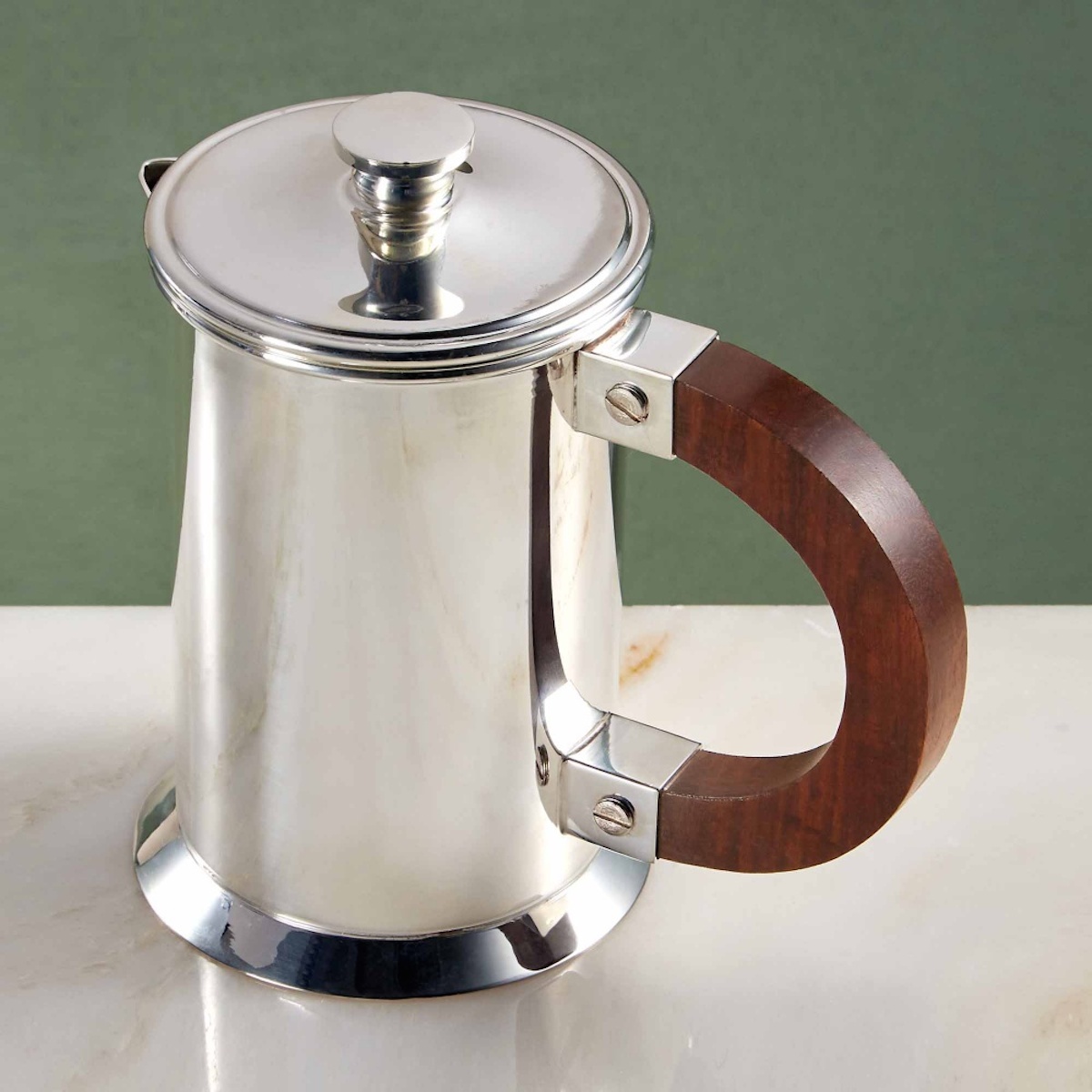 Audley Silver Coffee Press