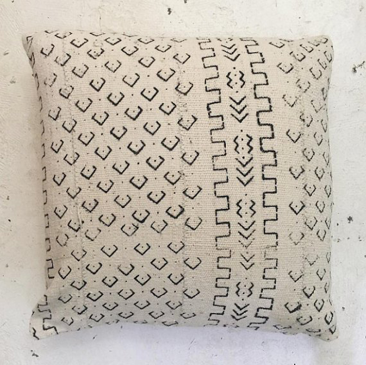 Scales Mudcloth Cushion Cover