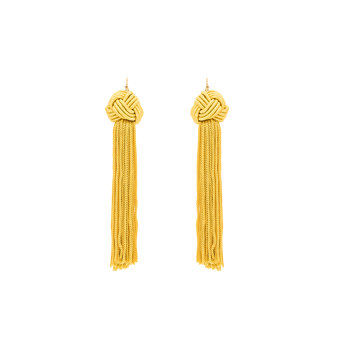 Astrid Gold Tassel Earrings