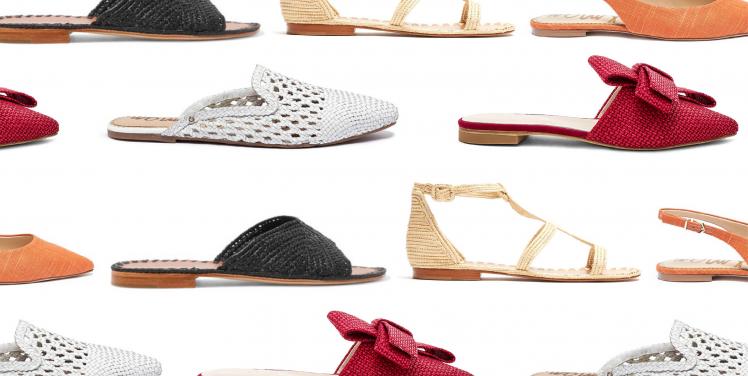 Woven Slides and Sandals